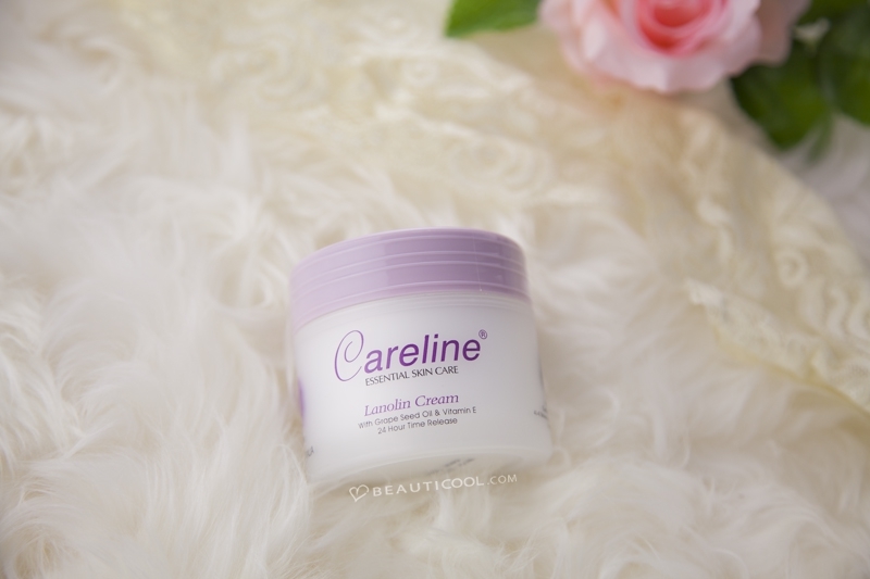 Careline Lanolin Cream With Grape Seed Oil & Vitamin E 100ml